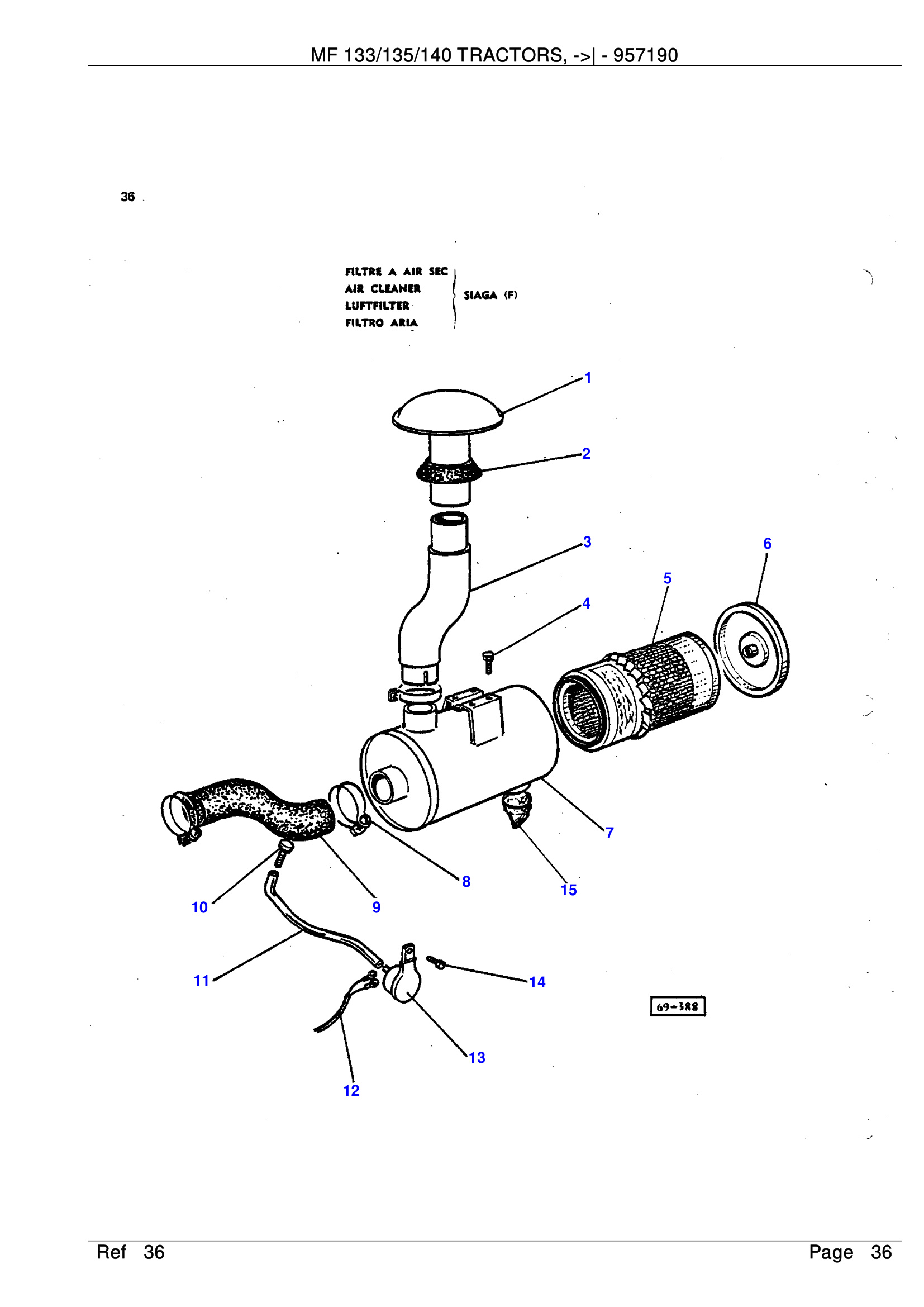 Parts diagram