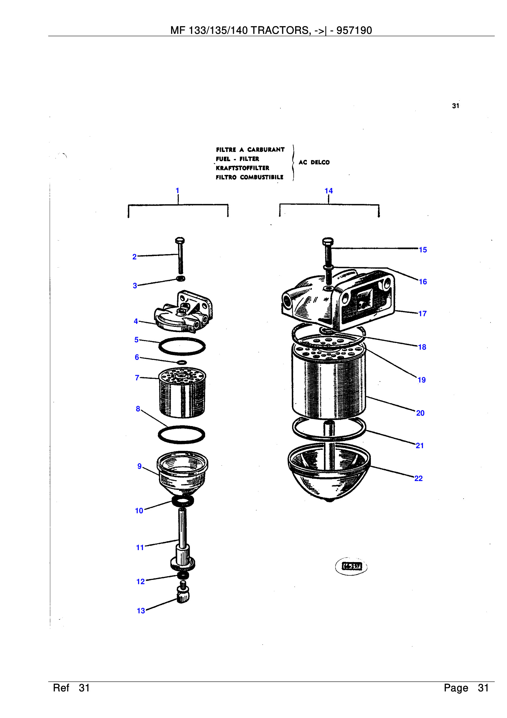 Parts diagram